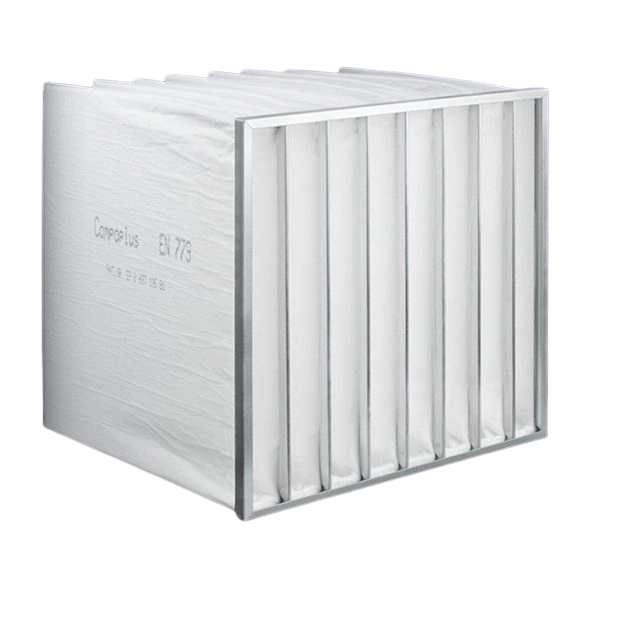 pro Taschenfilter F7, Metallrahmen, BxHxT=592x490x600mm, Taschenzahl=8