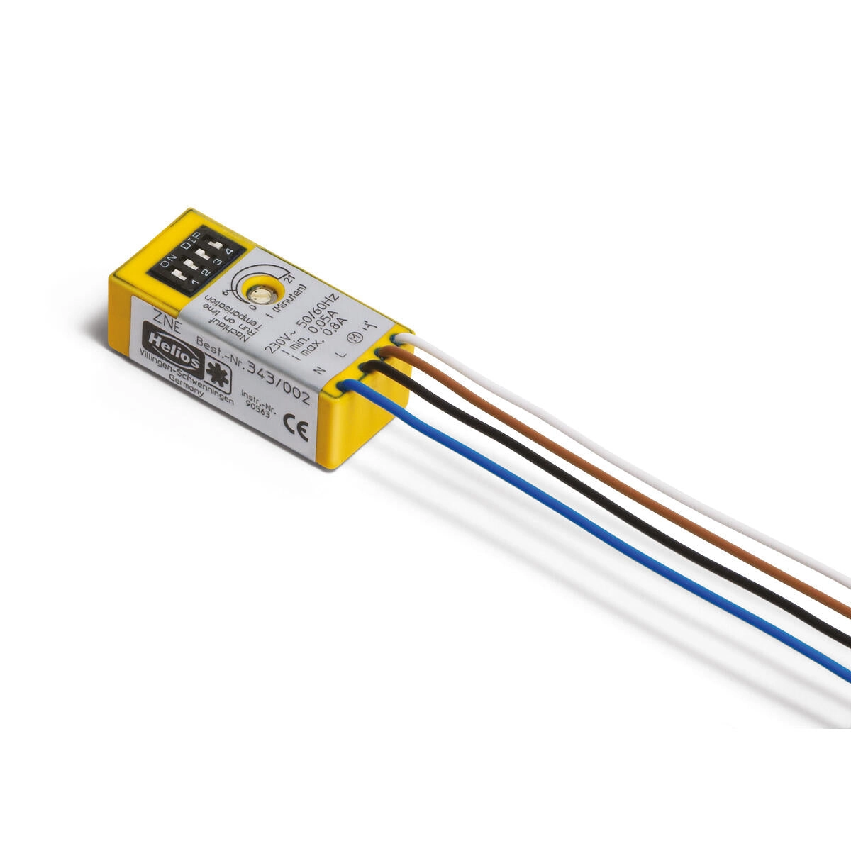 Helios Elektronischer Nachlaufschalter ZNE