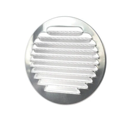 pro Wetterschutzgitter rund, NW 100, Aluminium gepresst