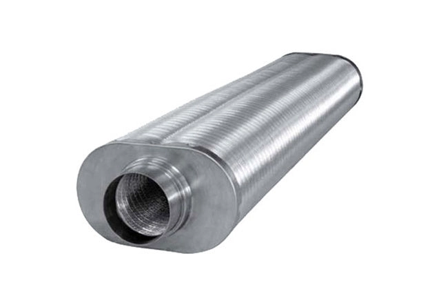Maico Flacher Ovalrohrschalldämpfer RSOF 12/100
