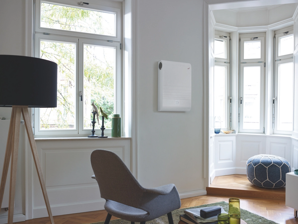Zehnder Komfort Lüftungsgerät ComfoAir 70 mit Laibungsmodul