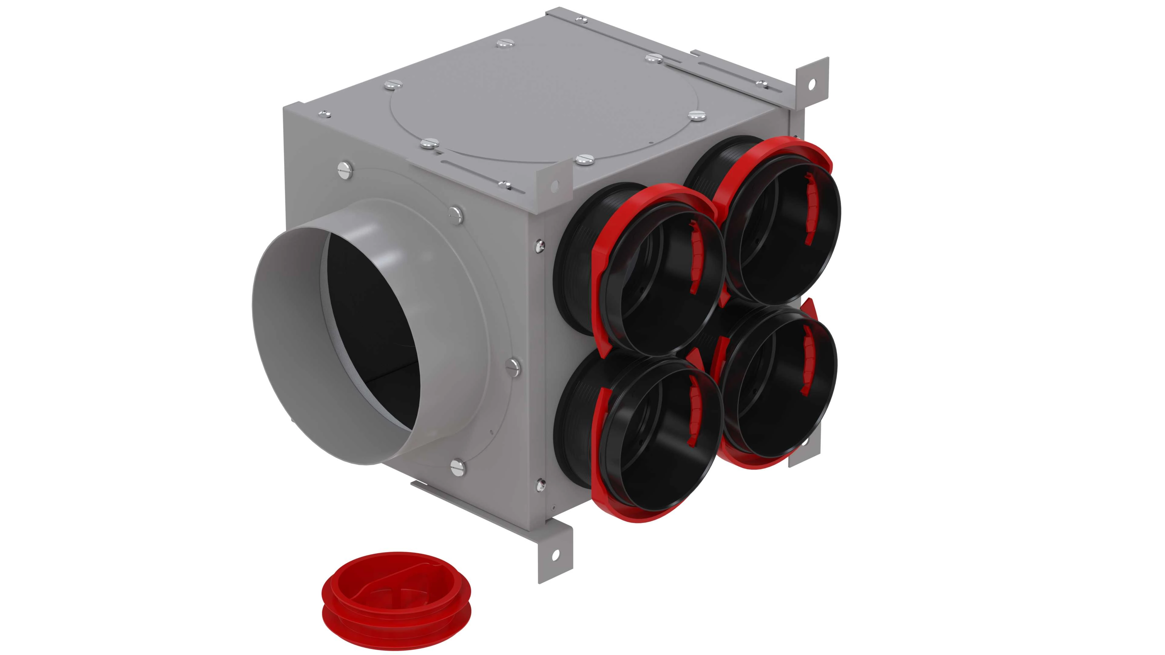 Zehnder Modul-Verteilkasten 4-fach, DN 160 / 4 x 90