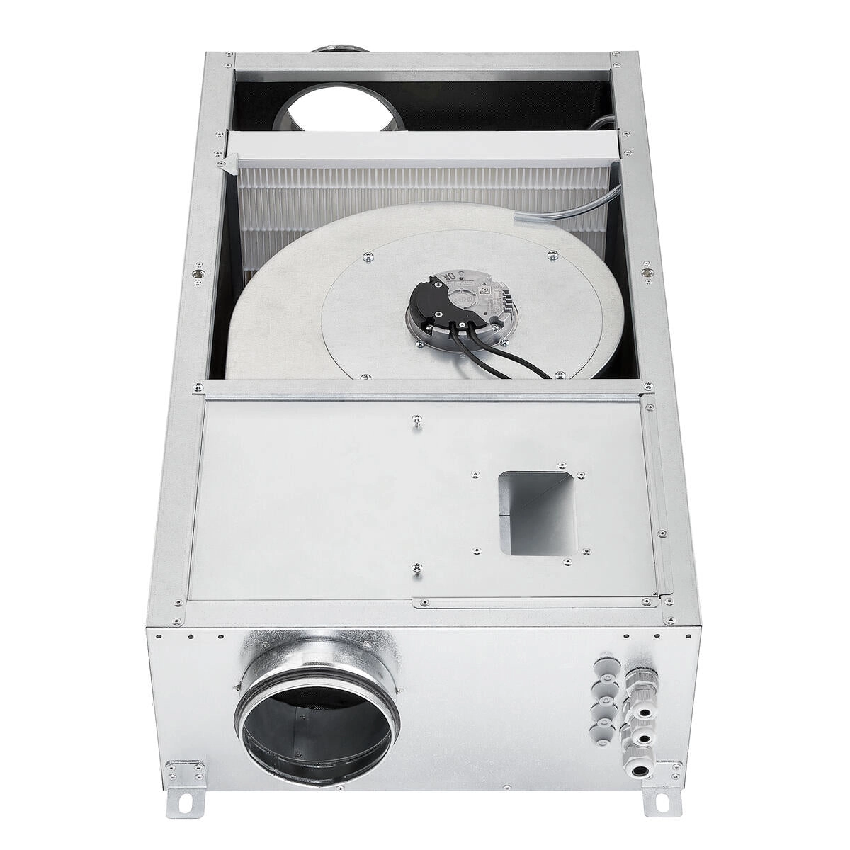 Helios Außenluftbox ALB EC 250  EH - mit E-Heizregister