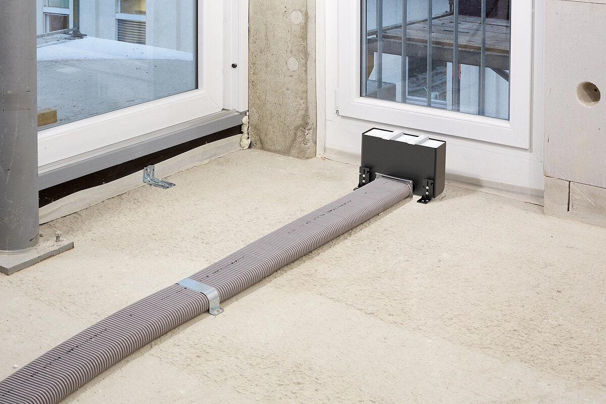 Zehnder Bogen flat 51 V, 90 Grad, vertikal